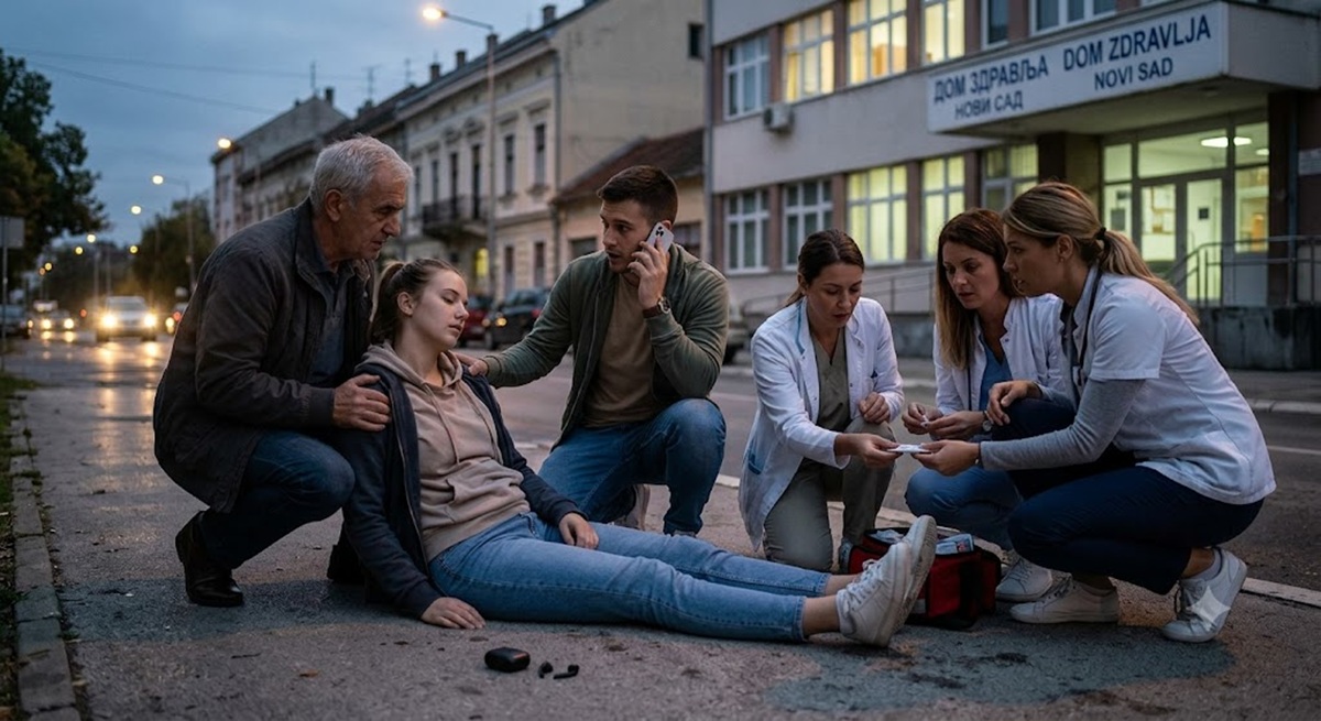 Sari (21) pozlilo u hodu, spasili je nepoznati ljudi u Novom Sadu: Sada je traže ZBOG JEDNE STVARI