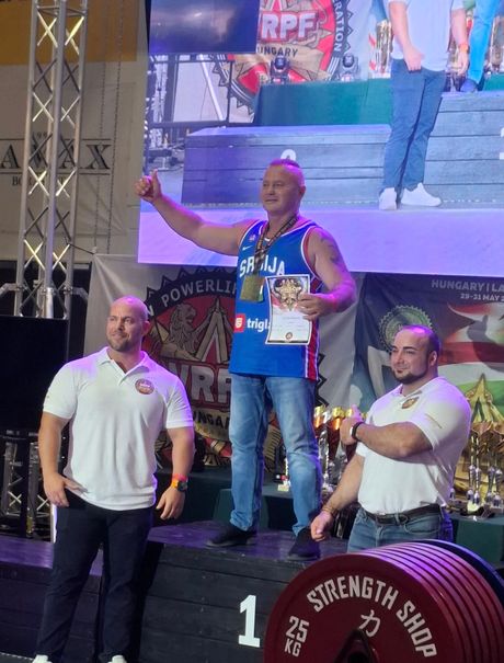 Bodibilding poverlifting powerlifting Živorad Marković