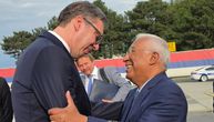 Vučić dočekao predsednika Evropskog saveta Antonija Koštu u Beogradu