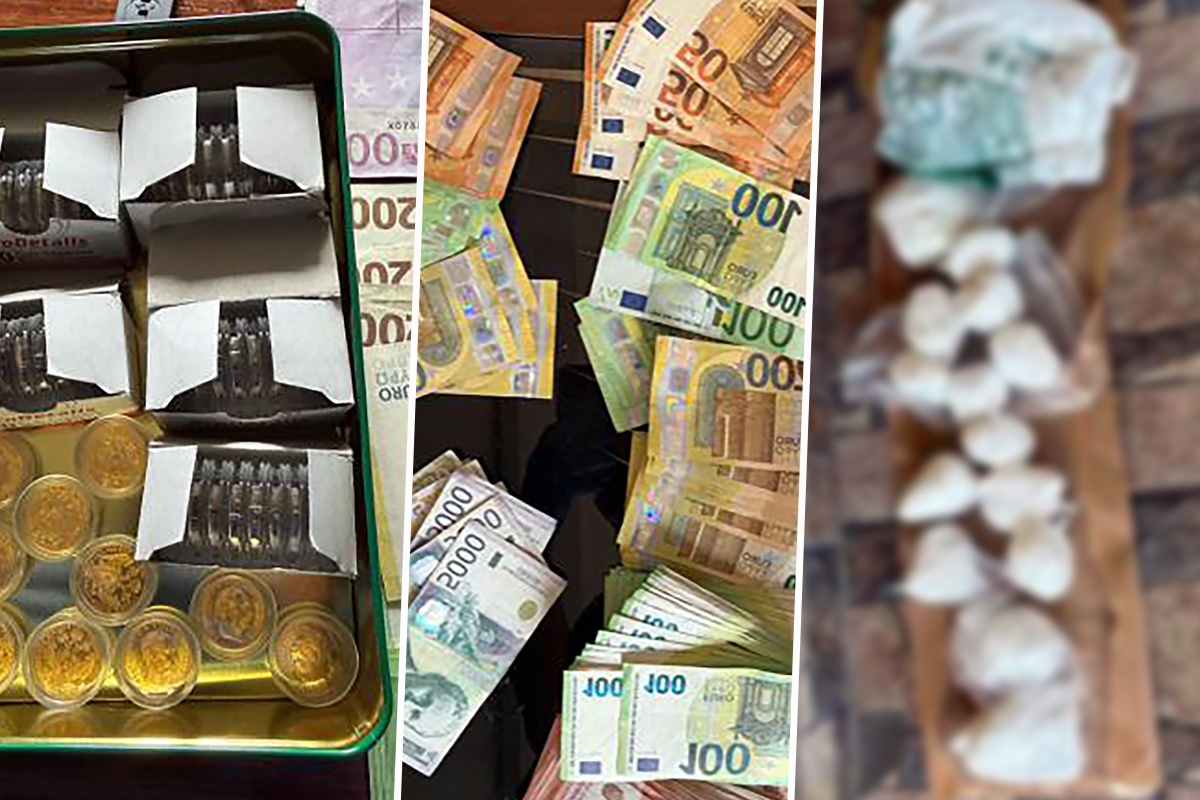 Razbijen narko klan u Kragujevcu! Zaplenjena droga vredna 200.000 evra i skoro 80.000 u kešu