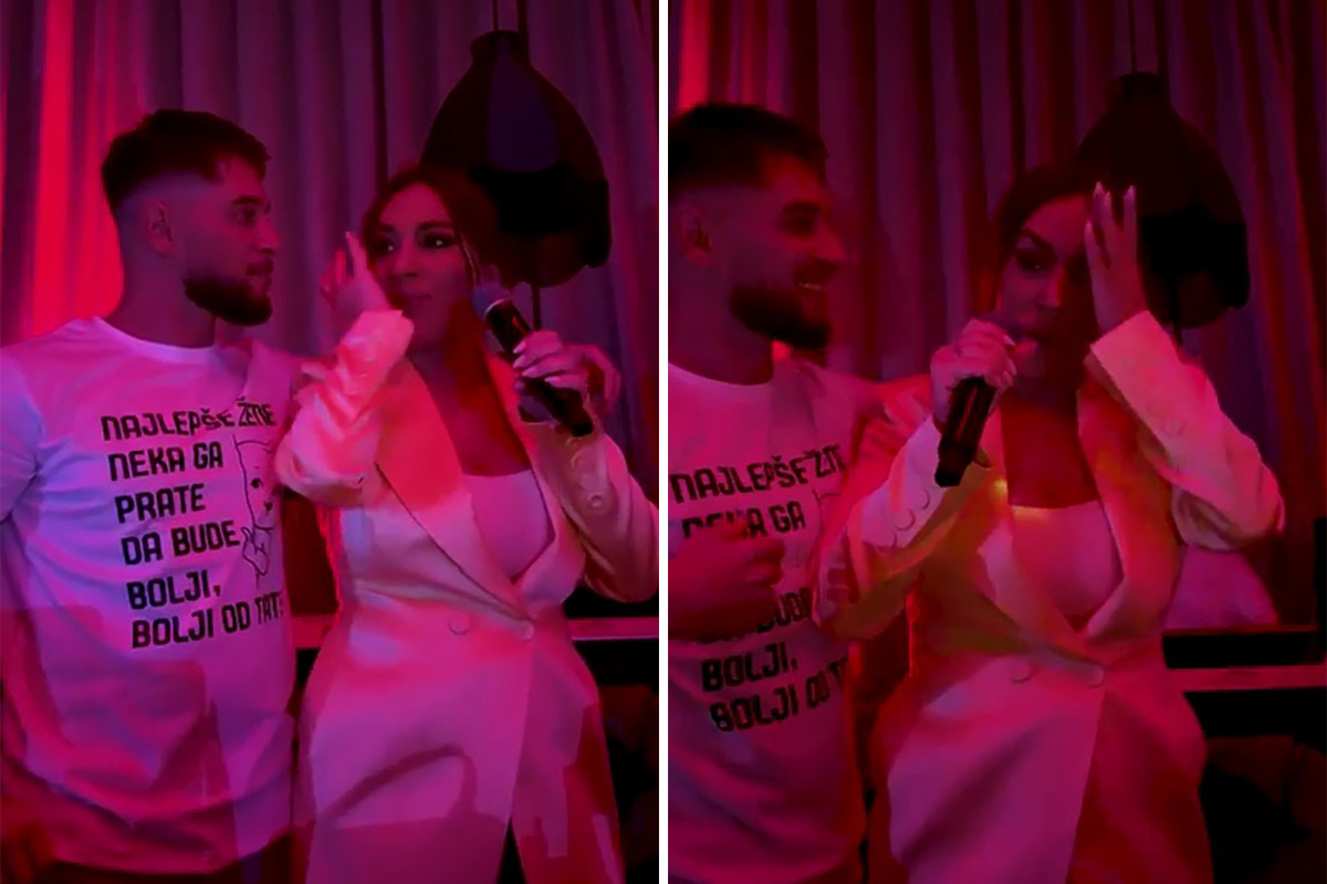 Iva se slomila na proslavi povodom rođenja sina: Ronila suze, Joca je tešio - usledila emotivna scena
