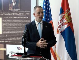 Izložba u Narodnoj biblioteci, Marko Đurić, Aleksandar Titolo