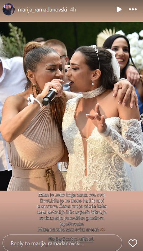 Marija ramadanovski i Mina Kostić