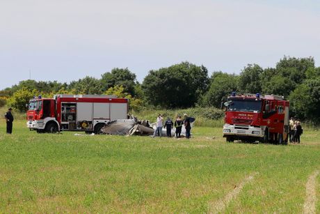 Hrvatska Medulin avion pad udes nesreća