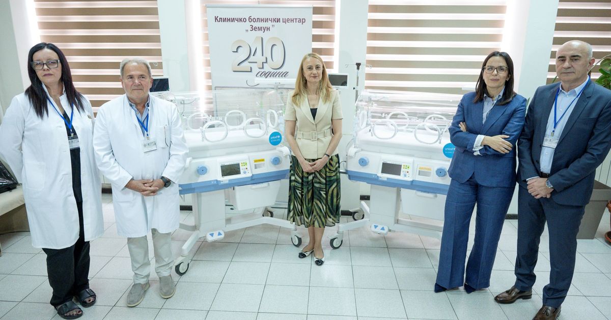 Dva savremena inkubatora za KBC Zemun: Bolja nega za najranjivije pacijente dostupna od 5. juna