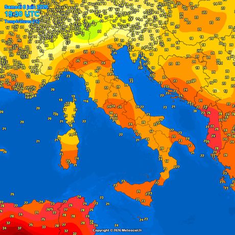 Trenutne temperature vazduha
