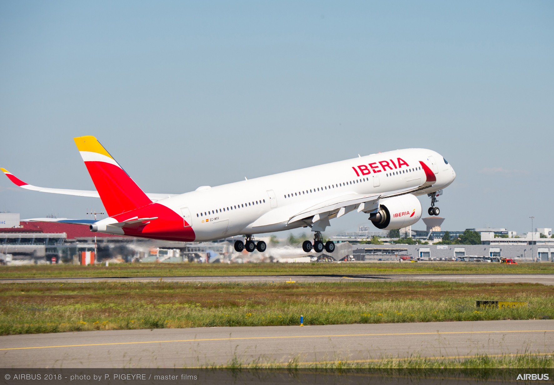 Airbus A350 kompanije Iberija oštećen tokom vodenog pozdrava na ceremoniji dočeka u Ekvadoru