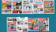 NASLOVNE STRANE SUTRAŠNJIH NOVINA: Prelistavanje štampe za nedelju, 7. jun 2026. godine