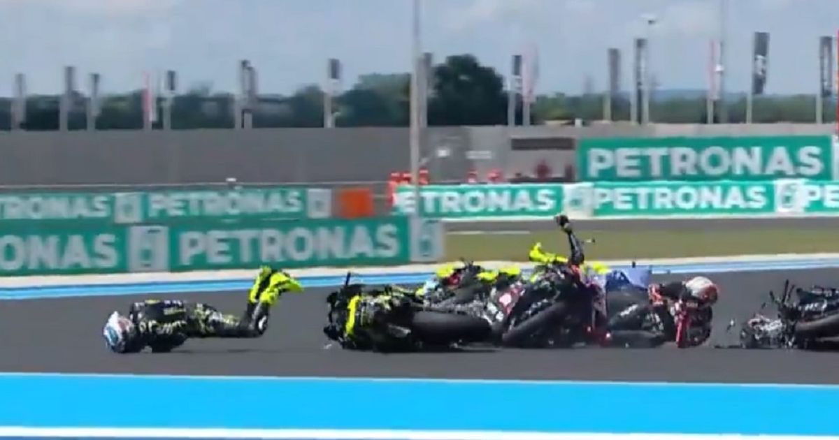 Strašan incident na trci MotoGP-a u Mađarskoj: Pet trkača "p
