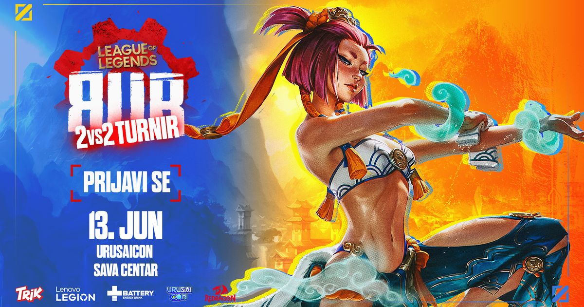Prijavi se za League of Legends 2v2 turnir na Urus