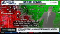 Šok u programu uživo! Meteorolog upozoravao na tornado, usledio haos u studiju: Zabeležen neverovatan snimak