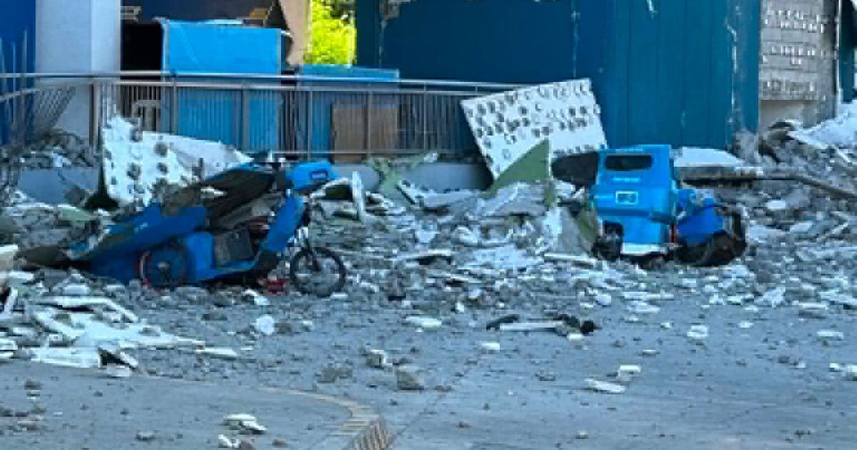 Prvi snimci razornog zemljotresa na Filipinima: Zgrada pada 