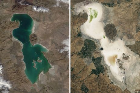 Jezero Urmia Iran
