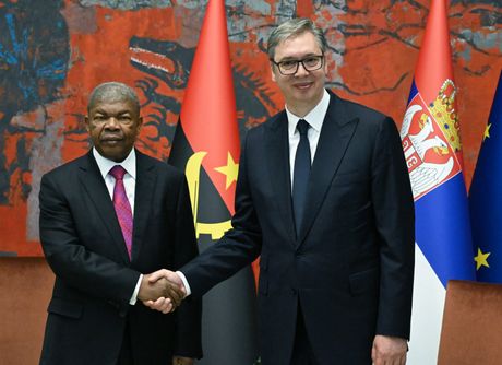 Aleksandar Vučić i Žoao Manuel Gonsalveš Lorens