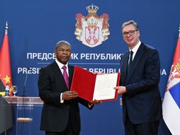 Aleksandar Vučić i Žoao Manuel Gonsalveš Lorens