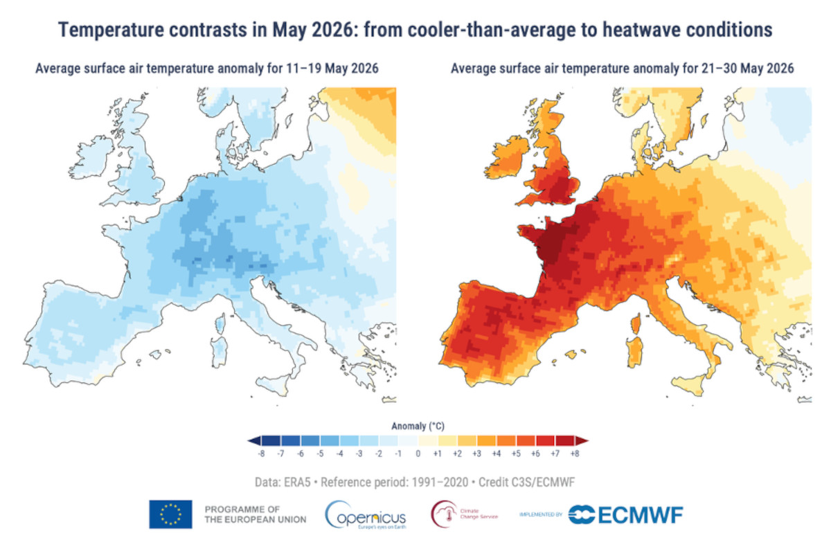 Upravo su stigli najnoviji rezultati Servisa Kopernik: Oboreni rekordi, klimatski ekstremi postaju normalni
