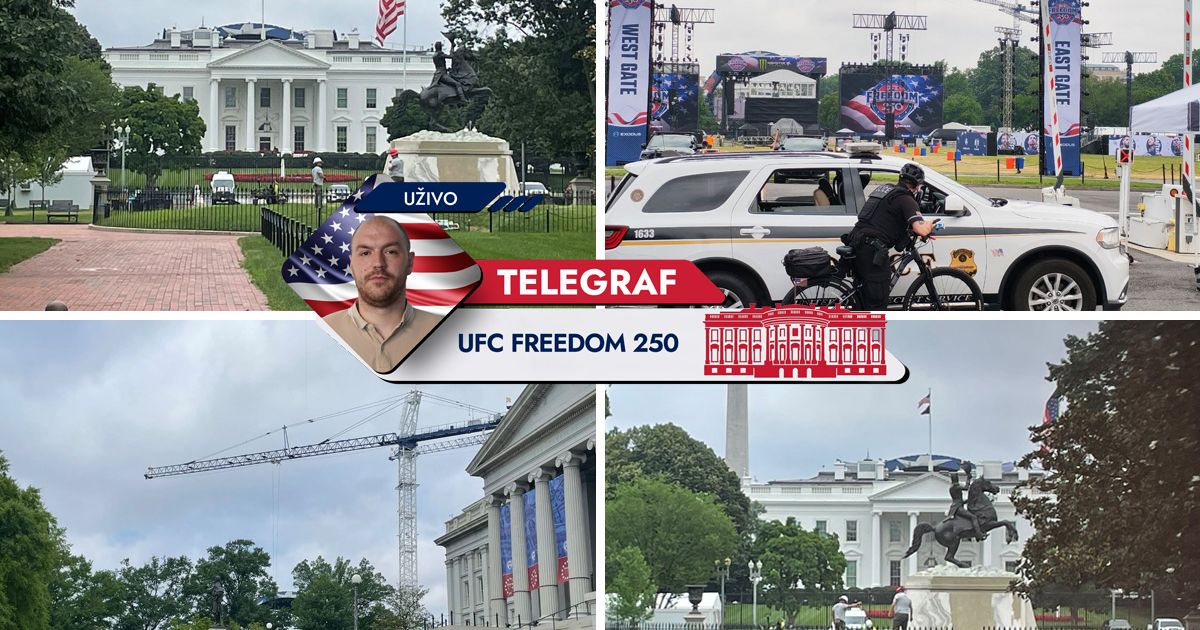 Telegraf u Vašingtonu: Sve je spremno za istoriju i UFC spek