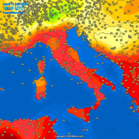 Trenutne temperature vazduha