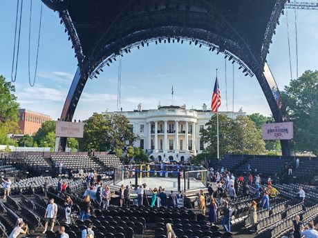 UFC Freedom 250, Bela kuća