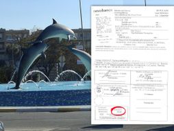 Portugal, Faro, saobraćajni prekršaj