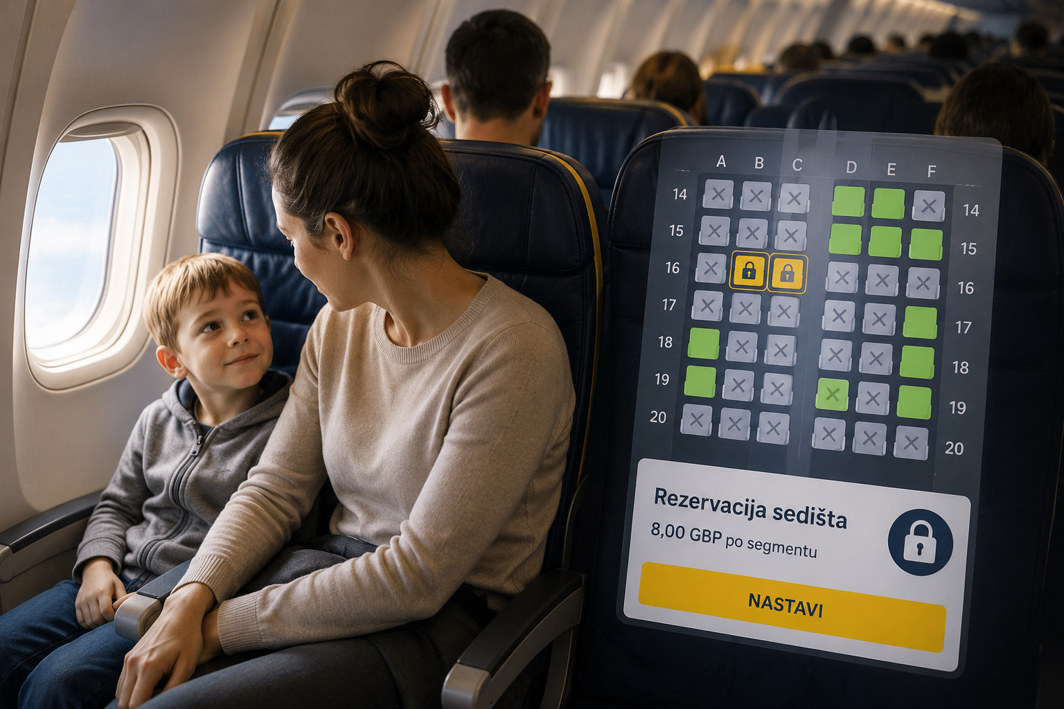 Da li roditelji treba da plaćaju da bi sedeli pored svoje dece u avionu? Britanci istražuju Ryanair