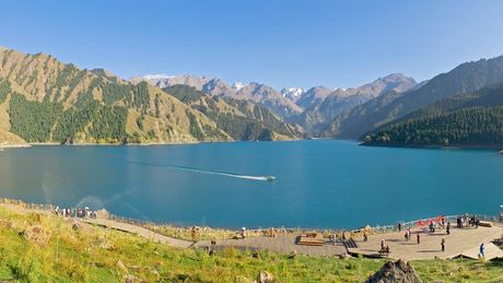 Nebesko jezero, Kina