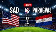SAD - Paragvaj: Gori Los Anđeles, Ameri vode od 7. minuta