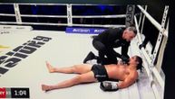 Miloš Cvjetićanin brutalno nokautiran: Mori Kroma letećim kolenom srušio san o tituli prvaka sveta!
