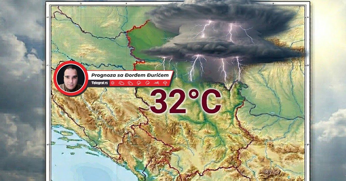 Сильные бури приближаются к Сербии: вот точное расписание! Эти районы первыми попадут под удар, угрожают грозы и град