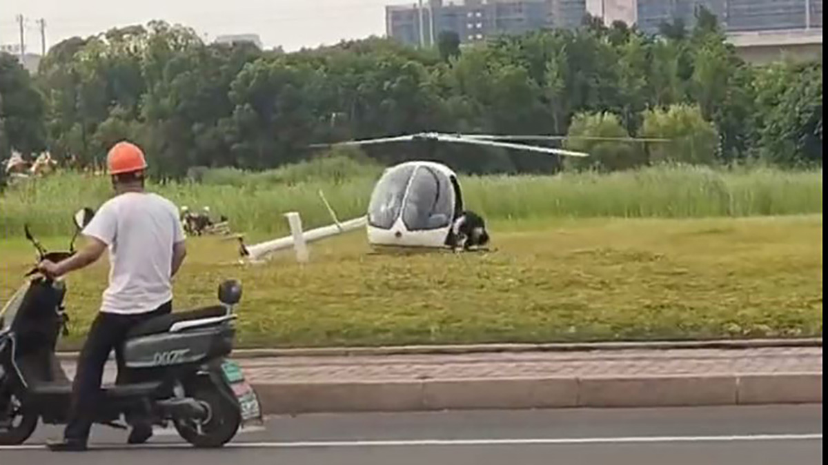 Strašne scene, helikopter van kontrole, putnici se ljuljaju kao krpene lutke: Snimljene dramatične scene