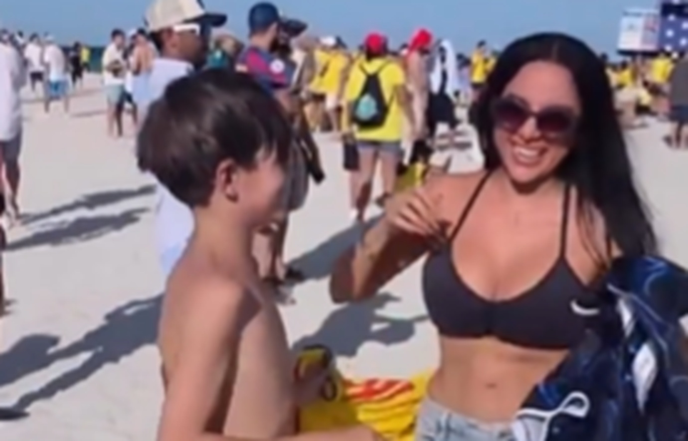"Oružanja pljačka na plaži": Kolumbijka videla dečaka sa dresom Mesija, da li je ovo bila fer razmena?