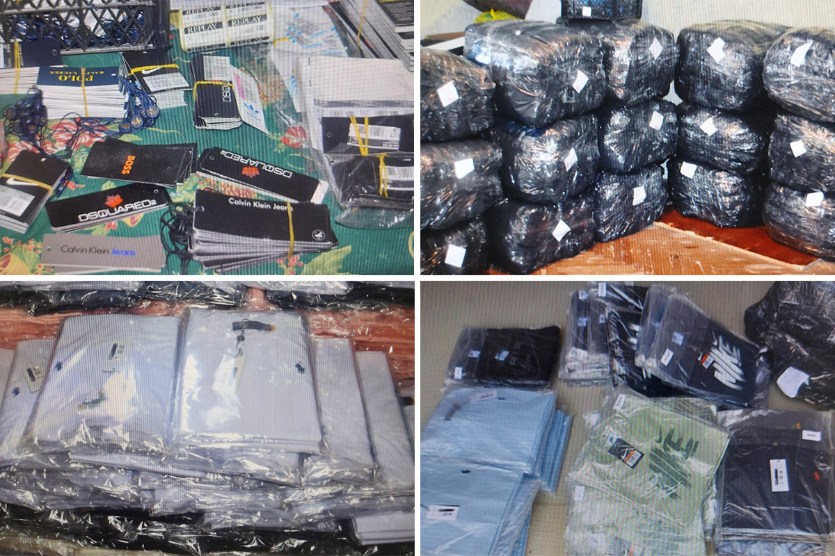 FALL OF "THE KING OF FAKES": Novi Sad man arrested in possession of 17,000 pieces of fake designer clothing!
