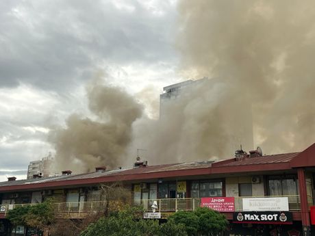 TC Enjub, požar