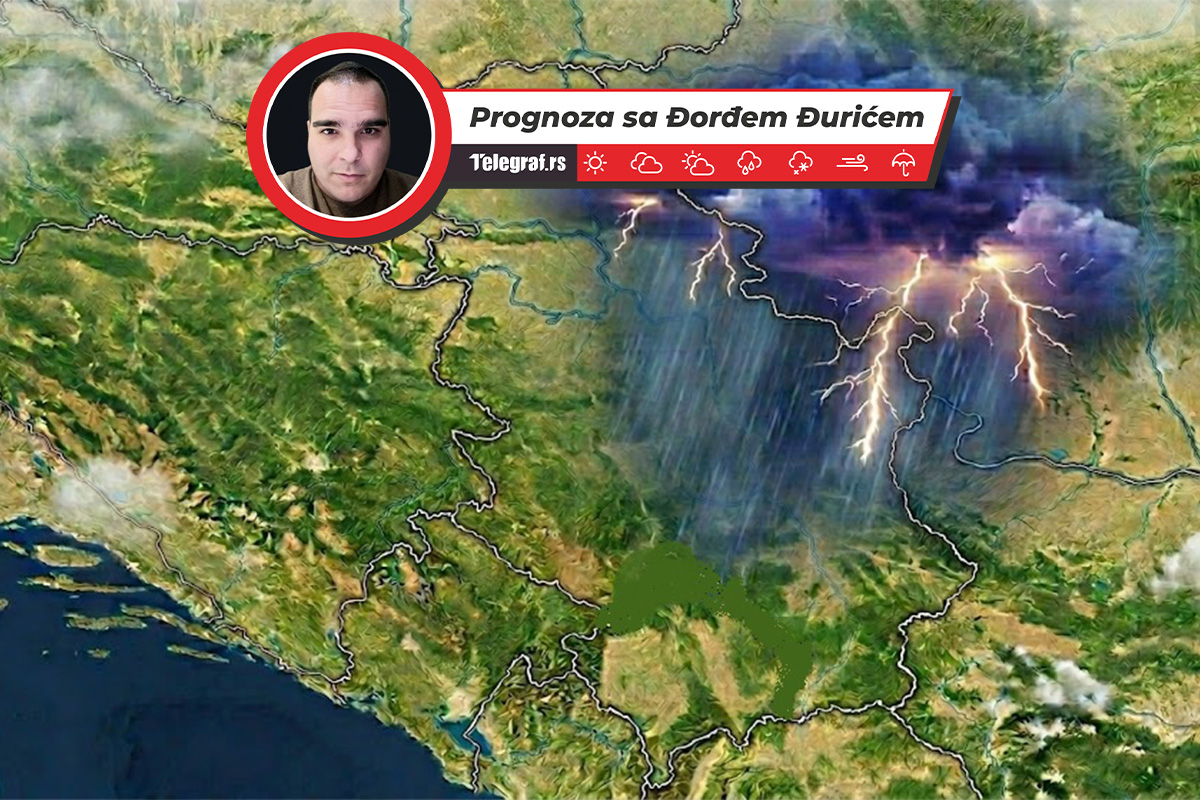 Heatwave to bring 40 degrees, followed by COOLING! Thunder and hailstorms coming to Serbia next