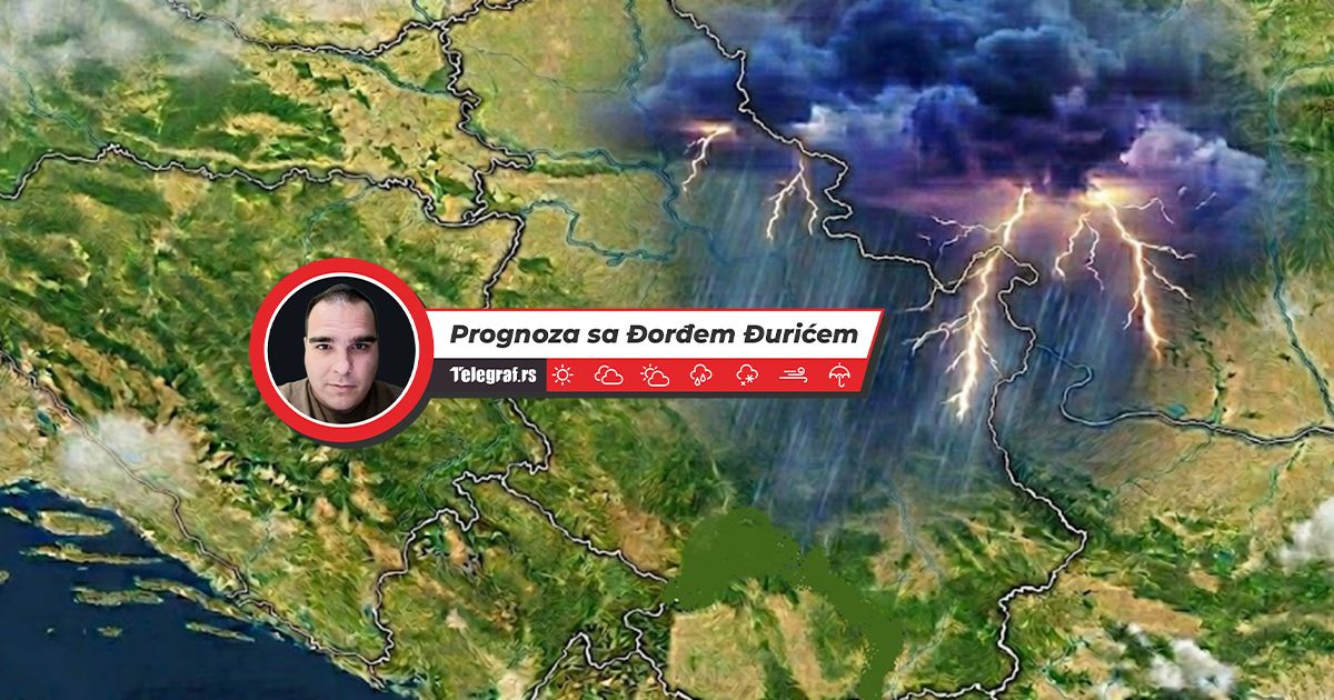 Pljuskovi sa grmljavinom očekuju se u ovim krajevima Srbije već u jutarnjim satima, a evo gde će kiša padati i posle podne – Vesti Pljuskovi sa grmljavinom očekuju se u ovim krajevima Srbije već u jutarnjim satima, a evo gde će kiša padati i posle podne – Vesti