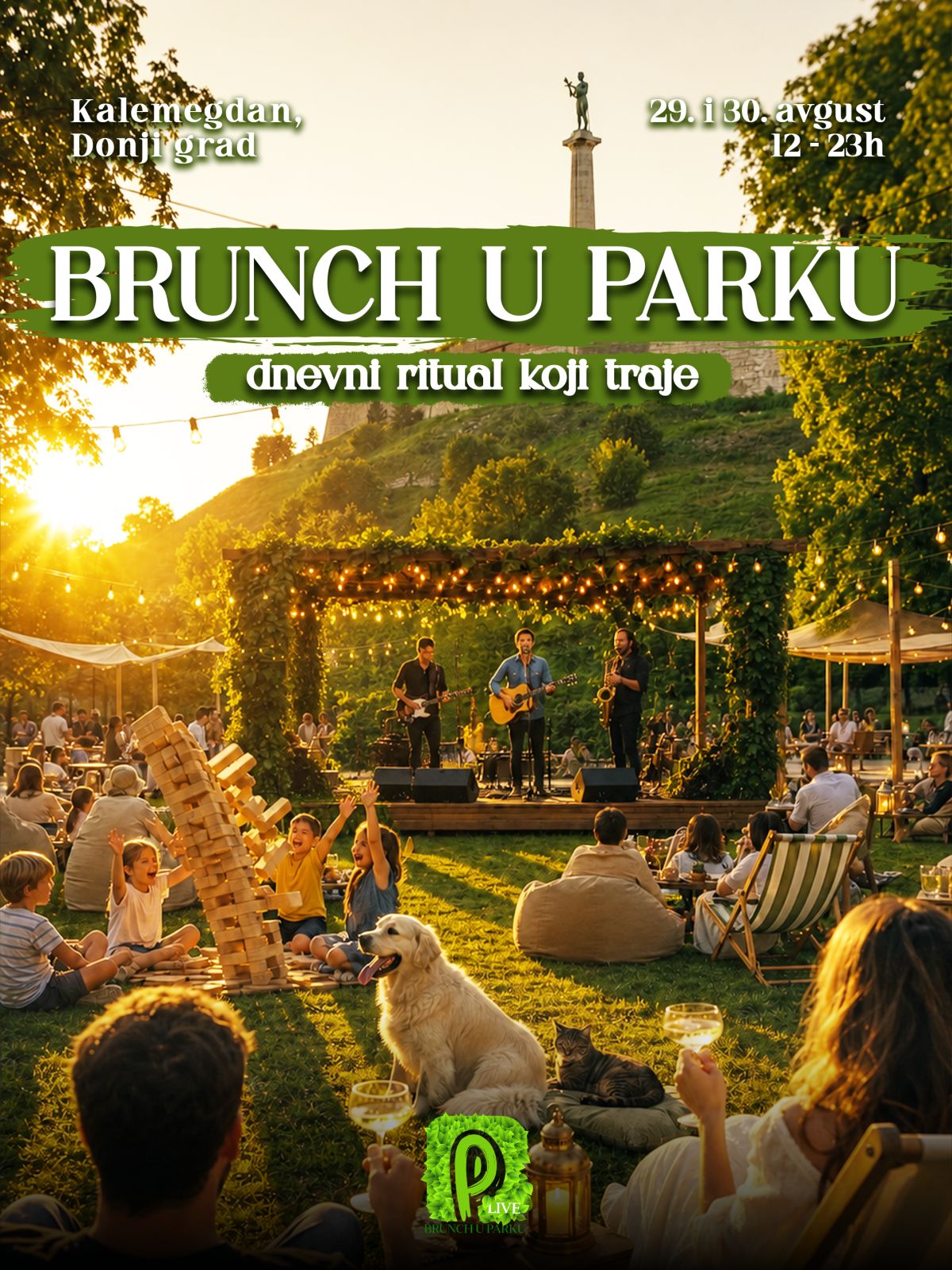 BRUNCH U PARKU – Novi gradski ritual koji će obeležiti kraj leta u Beogradu