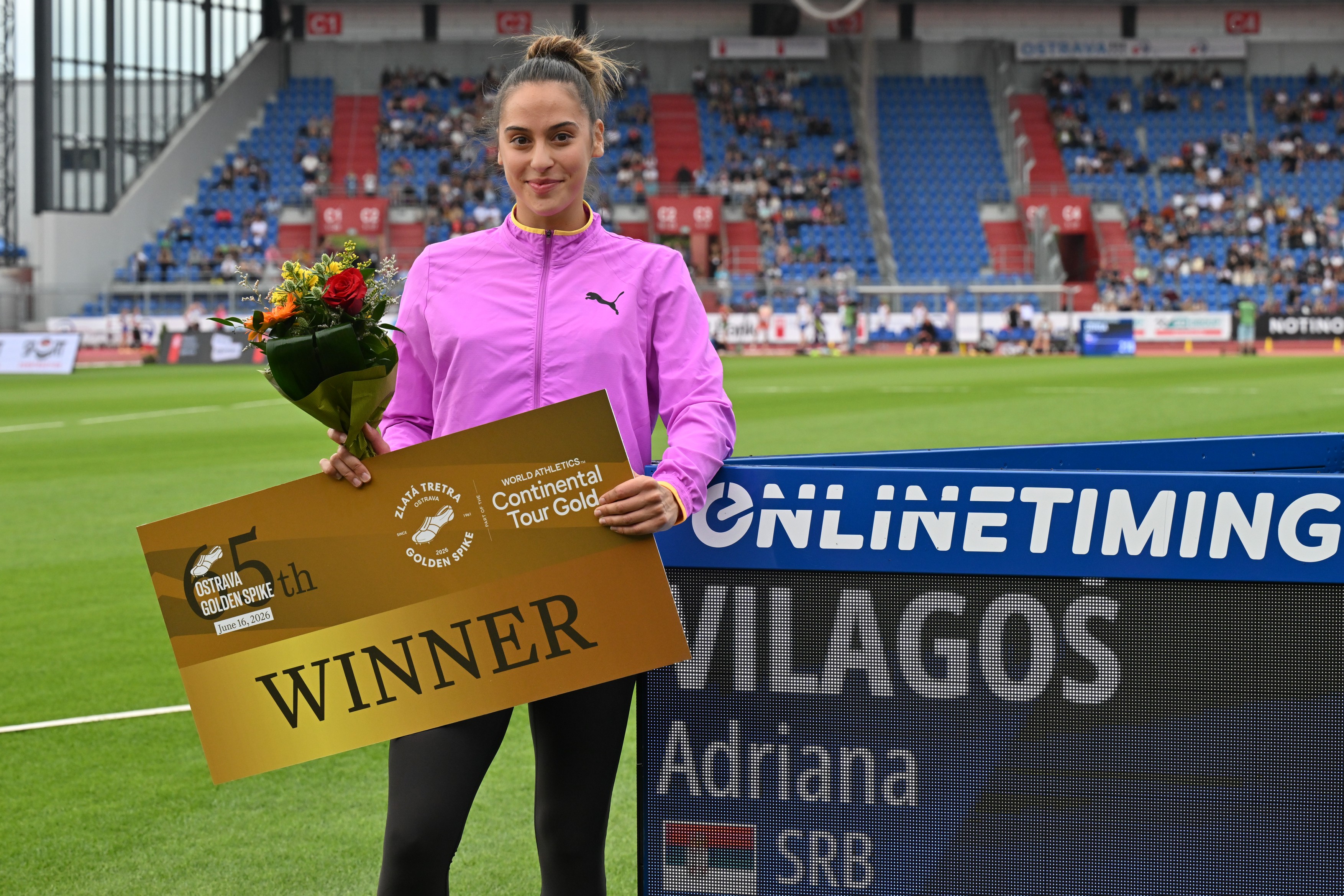 Evo koliko novca je Adriana Vilagoš zaradila pobedom na čuvenom mitingu u Ostravi