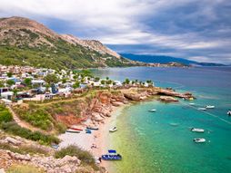 Krk, Hrvatska, kampovanje, letovanje, plaža