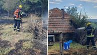 TELEGRAF NA LICU MESTA Veliki požar kod Vranja: Vatrogasci-spasioci nadljudskim naporima spasili selo Lepčince