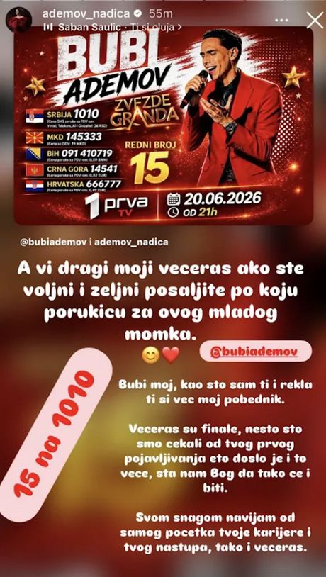 Objava Nadice Ademov