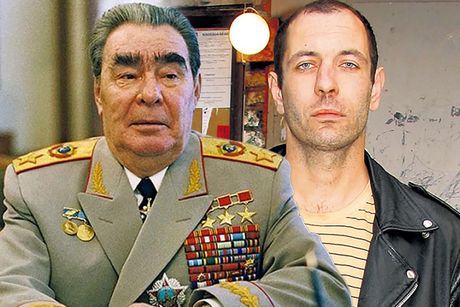 Leonid Brezhnev Brežnjev i praunuk  Anton Milayev