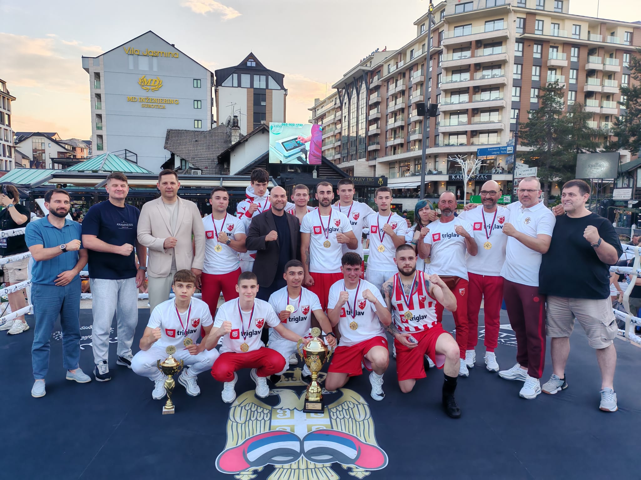 Crvena zvezda postala šampion Srbije u boksu