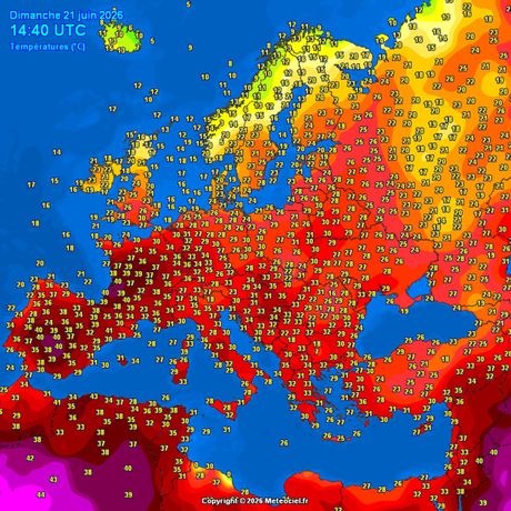 Trenutne temperature zraka