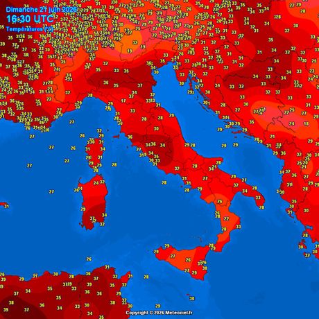 Trenutne temperature vazduha