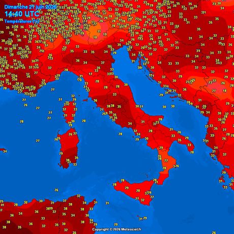 Trenutne temperature zraka