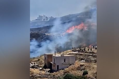 Siros, Požar, Syros, Grčka