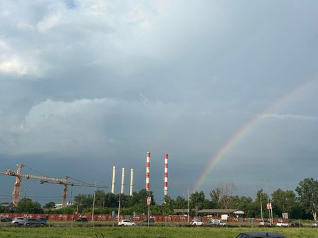 Duga nad Novim Beogradom