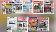 NASLOVNE STRANE SUTRAŠNJIH NOVINA: Prelistavanje štampe za utorak, 23. jun 2026. godine