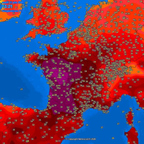 Trenutne temperature vazduha