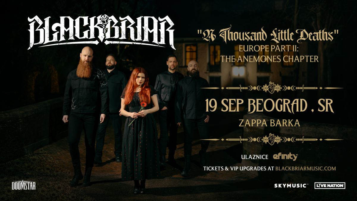 SIMFONIJSKI METAL SPEKTAKL U BEOGRADU: Holandski senzacija Blackbriar stiže na Zappa Barku 19. septembra!